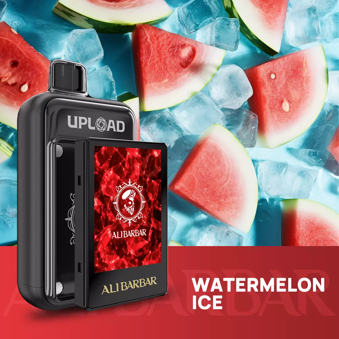 ALIBARBAR-UPLOAD-25000-PUFFS-1 ALIBARBAR UPLOAD 25000 PUFFS – Watermelon Ice - Image 1